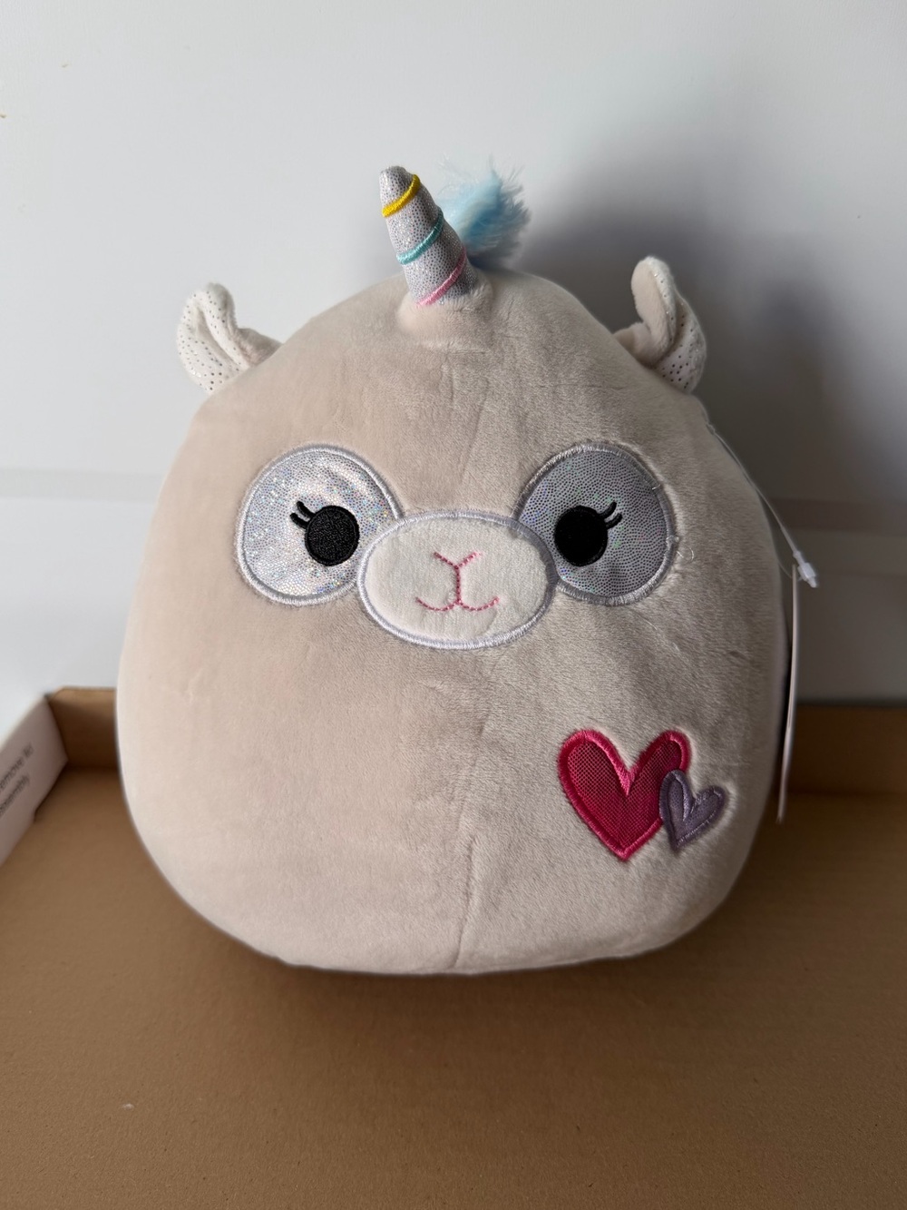 8” Squishmallow Unicorn Llama `Kate’ Plush NWT